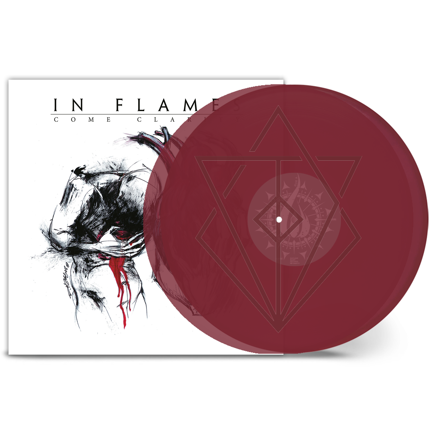 In Flames Shop - Come Clarity - In Flames - 2LP 180g - Transparent Violet  (Side D - Etched)