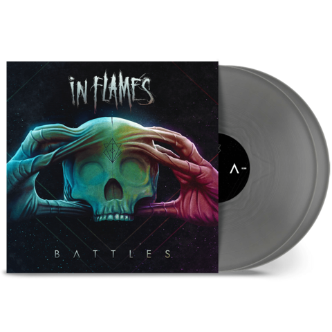 Battles by In Flames - Limited (Silver) 2LP - shop now at In Flames store
