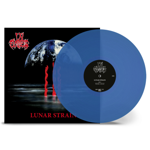 Lunar Strain by In Flames - Ltd. 1LP 180G - Transparent Blue - shop now at In Flames store