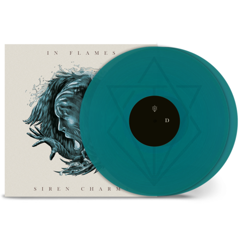 Siren Charms by In Flames - Ltd. 2LP 180g - Transparent Green (Side D - Etched) - shop now at In Flames store