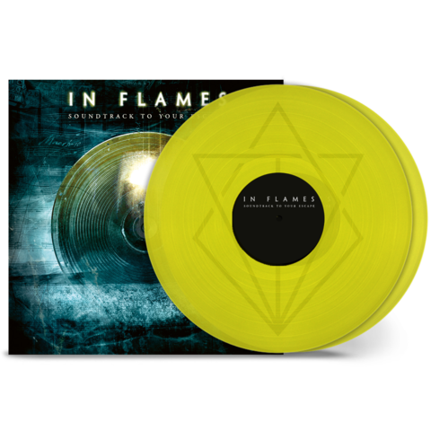 Soundtrack to Your Escape by In Flames - Ltd. 2LP 180g - Transparent Yellow (Side D - Etched) - shop now at In Flames store