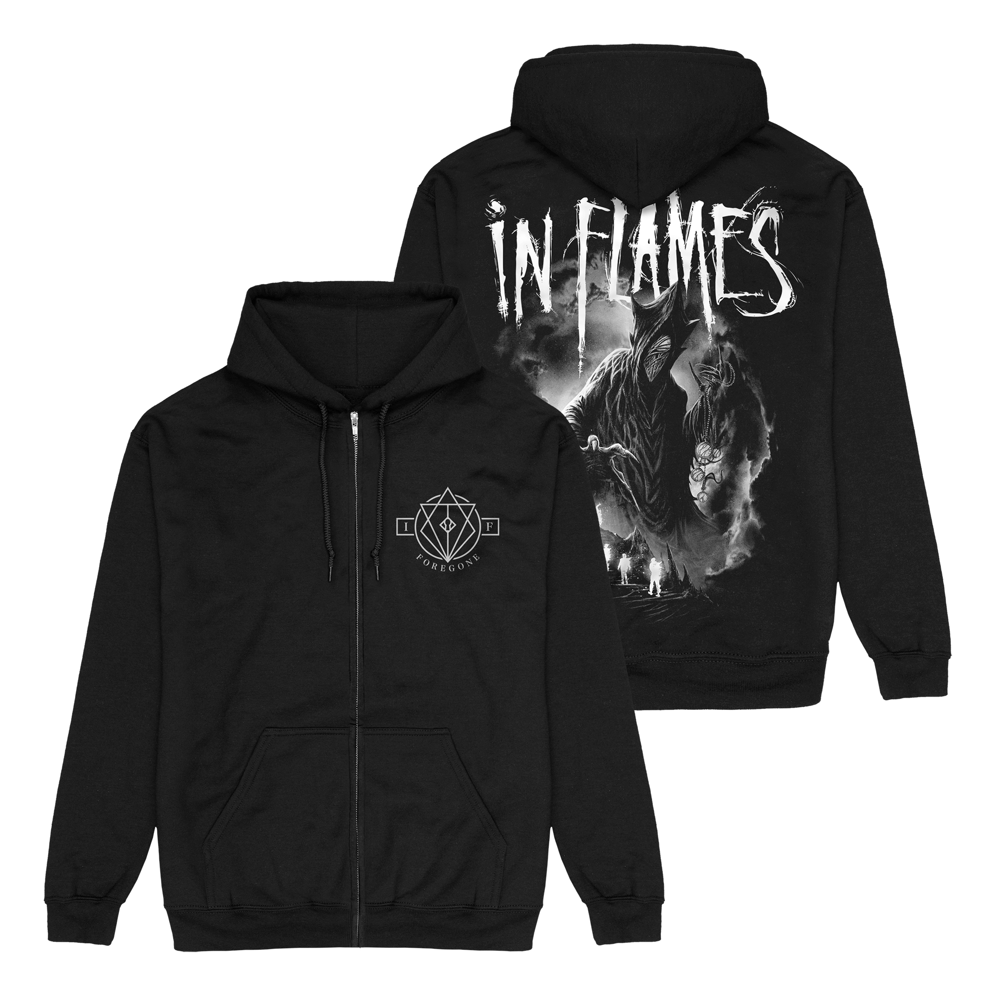In Flames Foregone Cover Kapuzenjacke 345928