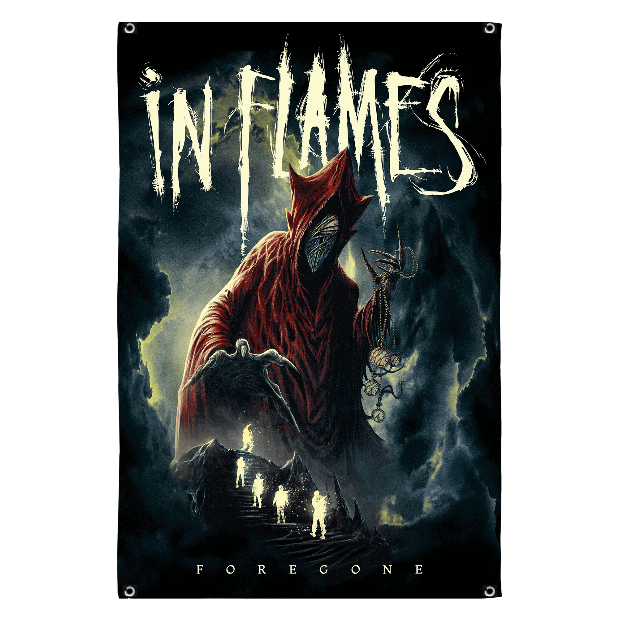 In Flames Foregone Black 2LP + Beanie + Flag Bundle 263853