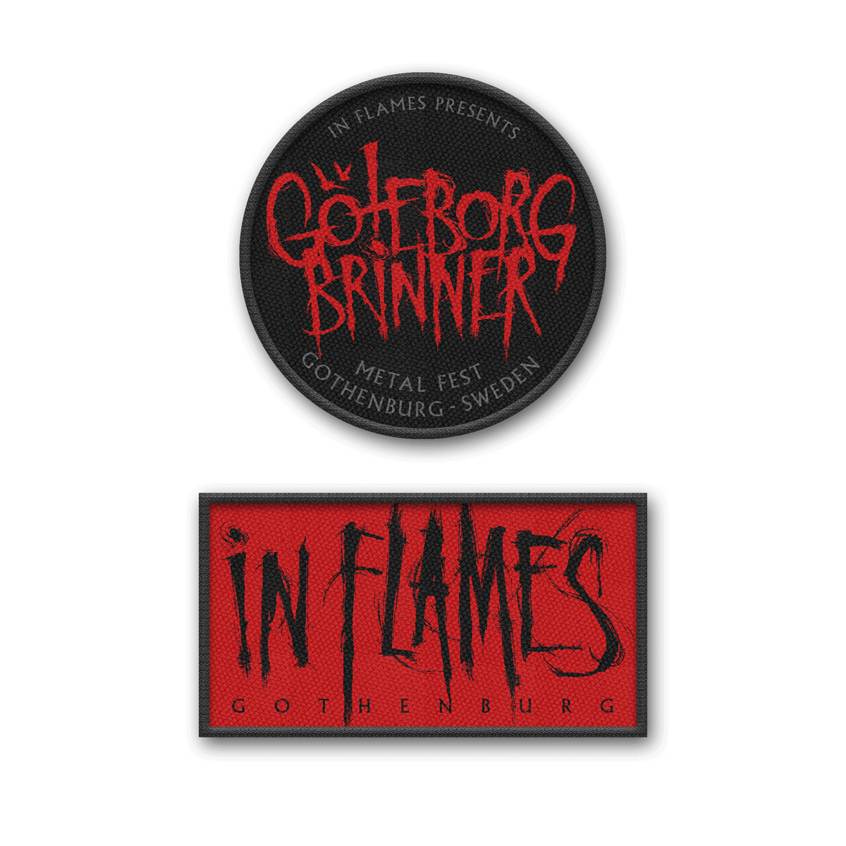 In Flames Göteborg Brinner Patch 451082