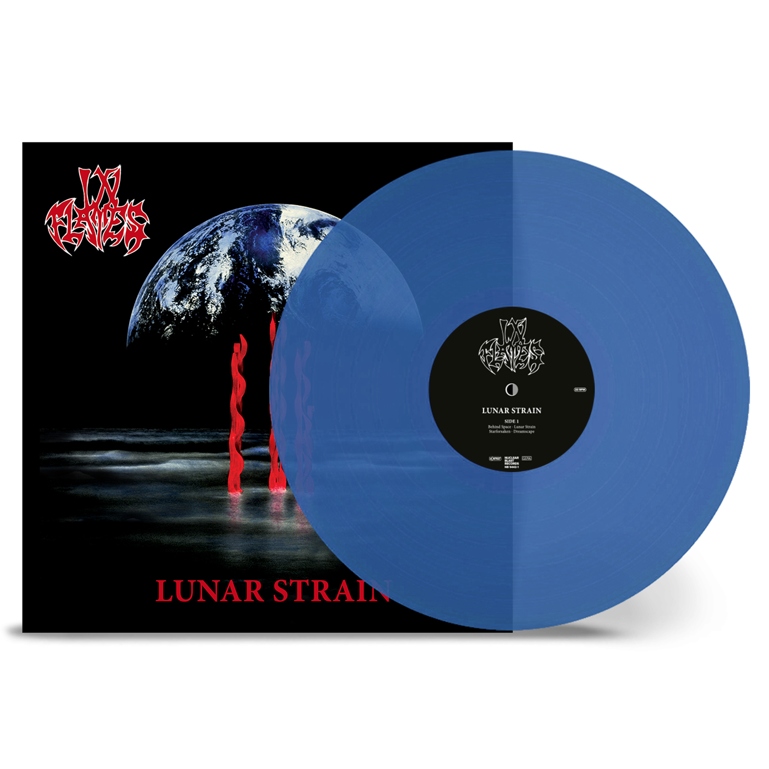 In Flames Lunar Strain Ltd. 1LP 180G - Transparent Blue 360411