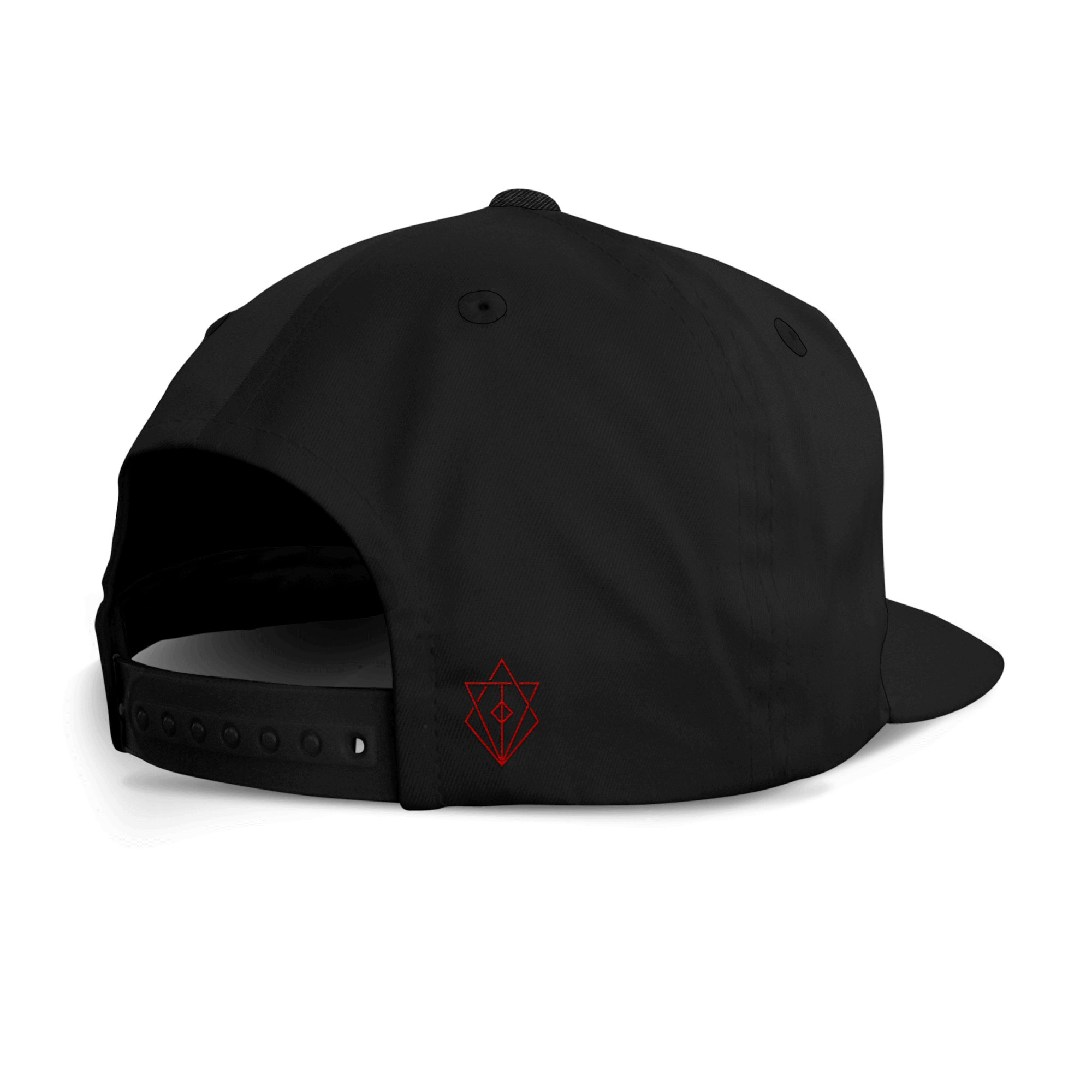 In Flames Red Logo Snapback Cap 244001
